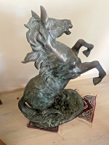 Grande scultura cavallo - scultura,