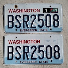 TARGHE WASHINGTON Originali