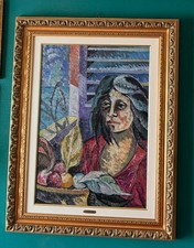 Saverio Terruso.Olio Su Tela 50x70