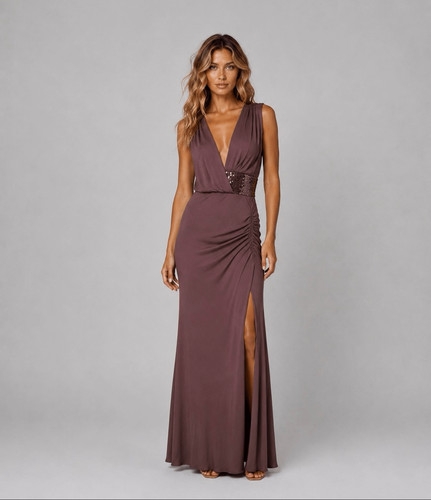 Maxi abito herve leger lucille - maxi,