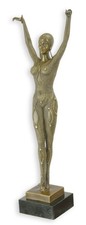 Scultura in bronzo dourga dopo