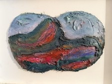 Andrea Raccagni - Olio E Tecnica Mista Su Tela - 22x35