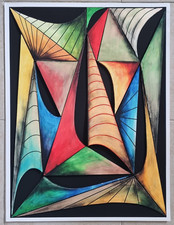 Eduard Diem - Optical art - handsigned and numb. silkscreen 3D edition only 25