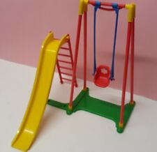 Barbie Mattel E KELLY PARCO GIOCHI SCIVOLO VINTAGE GIGGLES'N SWING 