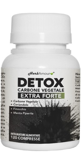 Detox carbone attivo vegetale - carbone,