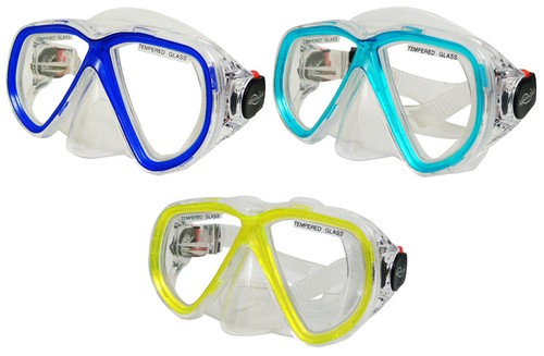 Maschera nuoto large vetro - large,