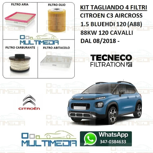 Kit tagliando filtri olio - filtri,