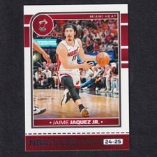 JAIME JAQUEZ JR. #128 Miami Panini Hoops Basketball NBA 2024/25 Near Mint NM