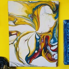 Quadro astratto tela