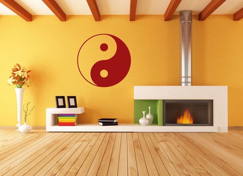 Yin yang adesivo - yang,