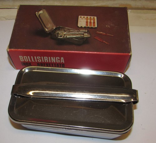 Bollitore siringa inox