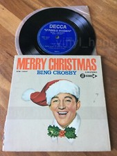 AB61 BING CROSBY Merry Christmas SDW-10047 4TR 33RPM EP Japan 7ps