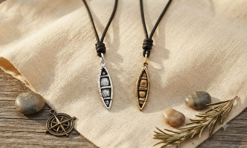 Collana ciondolo barca kayak - collana,