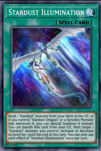 Yugioh stardust illumination - stardust,