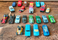 Lotto 23 Modellini Macchinine Hot Wheels Disney Polistil Majorette VINTAGE Rare