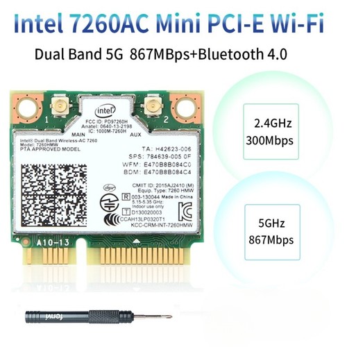 7260hmw mini scheda pcie dual - pcie,