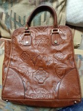 VTG. * GUCCI * HEAVY Embossed