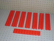 8 x LEGO Brique Plaque 2x10