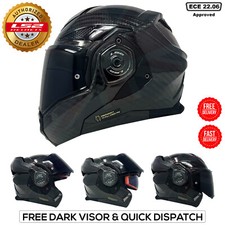 CASCO MOTO FULL FACE MODULARE FLIP ANTERIORE LS2 FF901 ADVANT X FIBRA DI CARBONIO MODULARE FULL FACE