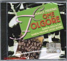 CD MARCE MILITARI COME FOLGORE BANDA MILITARE ALPINI BANDA DELL'A.T.M.