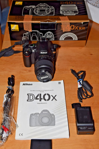 Nikon d40x con nikkor - con,