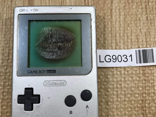 Gameboy pocket silver console - gameboy,