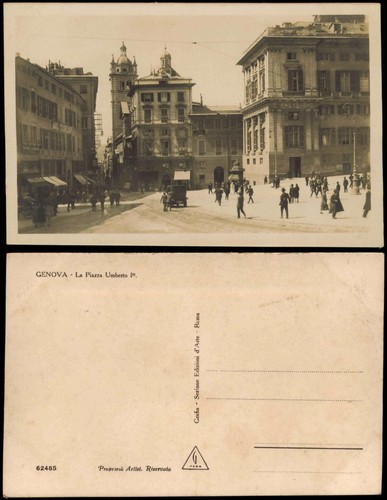 Cartoline genova - genova, (zena)