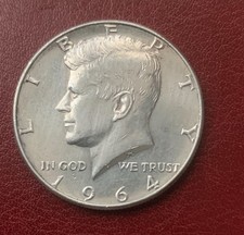 Half dollar  Silver 1964