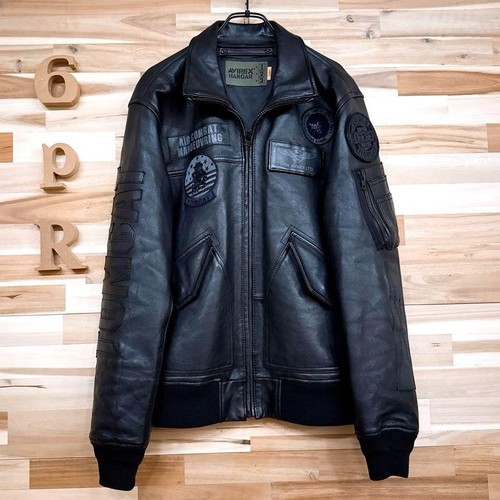 Avirex top gun giacca pelle - top,