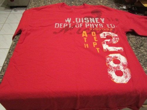 Shirt walt disney rossa - t-shirt,