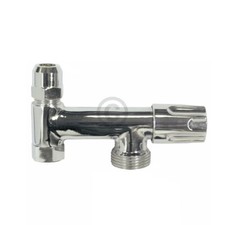 Doppel-Eckventil 3/8" Sanitop