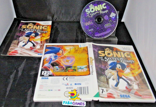 Wii sonic and the - the, rings