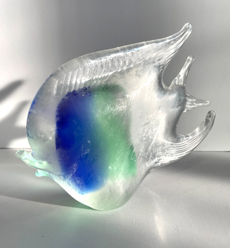 Antico pesce vetro murano - antico,