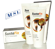 SustaFix 3x100ml Crema Susta Fix + New Stronger Formula + Nuova Formula Più Forte