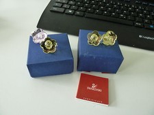 Swarovski 4 Portacandele Fiore per Torta di Compleanno, Rarità