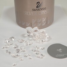 Swarovski Silver Crystal Rose