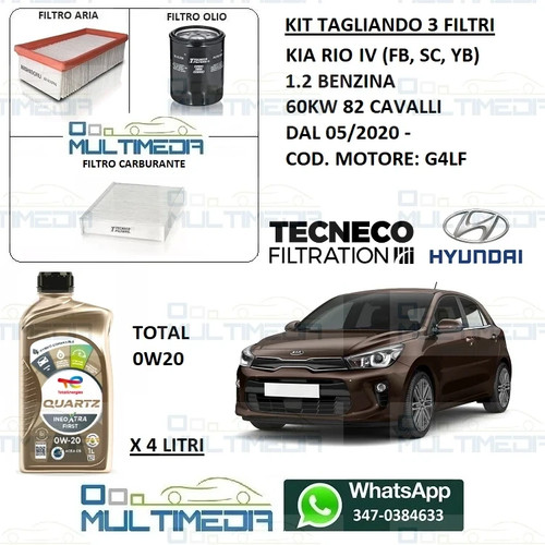 Kit tagliando filtri olio - kit,