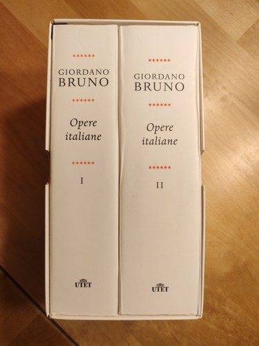Giordano bruno opere - opere, italiane