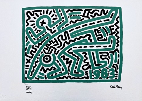 Keith haring 1983 - keith,