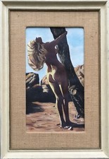 Dipinto a Olio Femminile Nudo