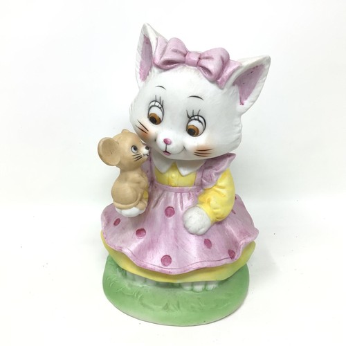 Statuina ceramica topo che