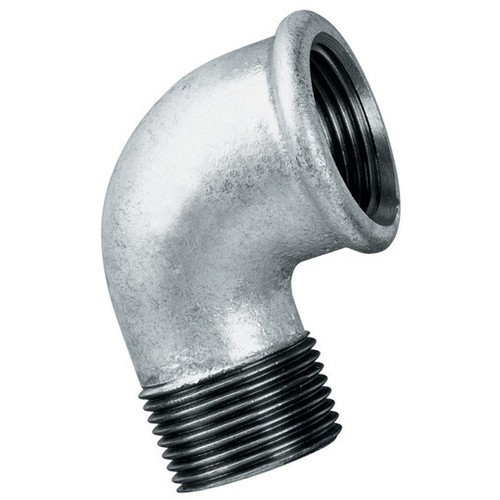 Gomiti acciaio zincato 90o - zincato,