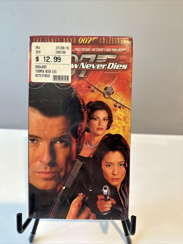 Tomorrow never dies vhs - tomorrow,