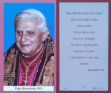 Santino Holy Card: Papa