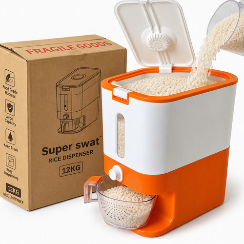 Dispenser riso super swat 12kg - super,