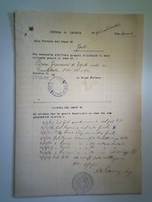 Piego Lieutenenza "PRETURA DI