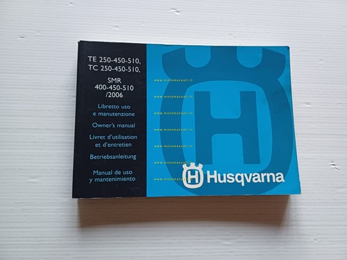 Husqvarna 250 450 510 - te-tc, 250-450-510