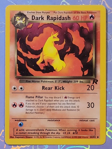 Dark rapidash team - rapidash,
