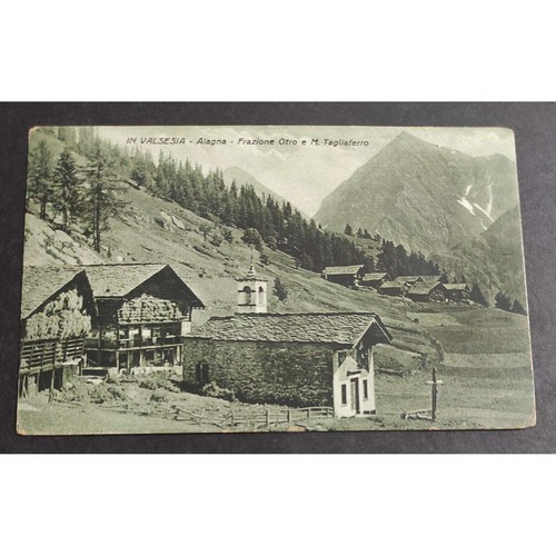 Cartolina valsesia alagna - cartolina,