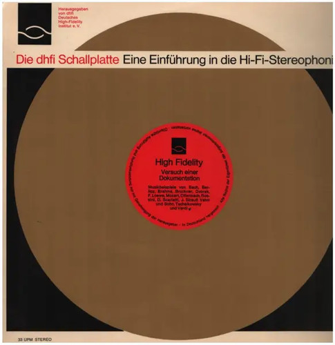 Dhfi schallplatte 1 - lp,